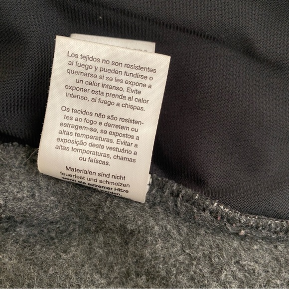 Columbia Dark Grey Fleece Sweater Vest 100% Polyester Size M - Picture 11 of 11